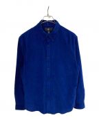 BANANA REPUBLIC）の古着「PINWALE CORD シャツ」｜ブルー