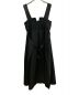 UNITED TOKYO (ユナイテッドトーキョー) ステッチワークジャンパースカート ブラック サイズ:1：8800円