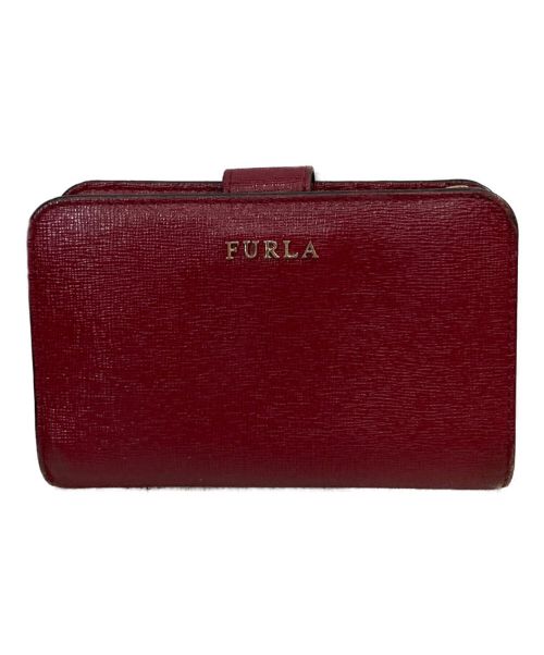 FURLA（フルラ）FURLA (フルラ) 2つ折り財布 ボルドーの古着・服飾アイテム