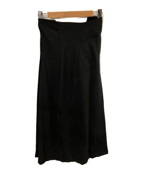 Ameri VINTAGE（アメリヴィンテージ）Ameri VINTAGE (アメリヴィンテージ) 変形マキシスカート ブラック サイズ:S 未使用品の古着・服飾アイテム