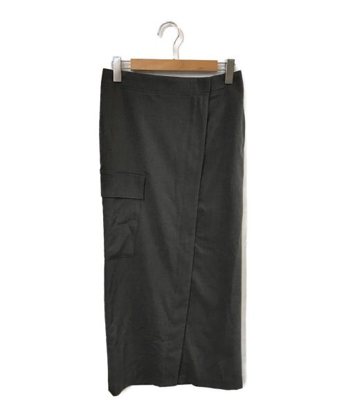 L'appartement（アパルトモン）L'appartement (アパルトモン) Dry Tropical Cargo Skirt グレー サイズ:34 未使用品の古着・服飾アイテム