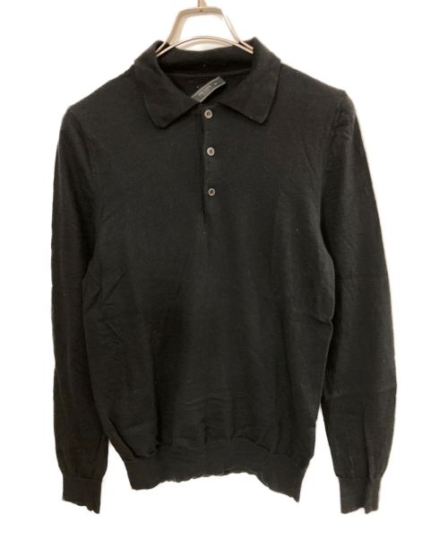 PRADA（プラダ）PRADA (プラダ) シャツニット ブラック サイズ:50の古着・服飾アイテム