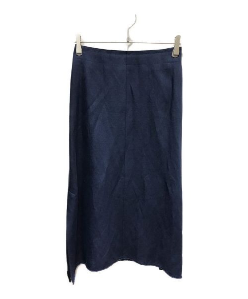 ebure（エブール）ebure (エブール) リネンスカート ネイビー サイズ:38の古着・服飾アイテム