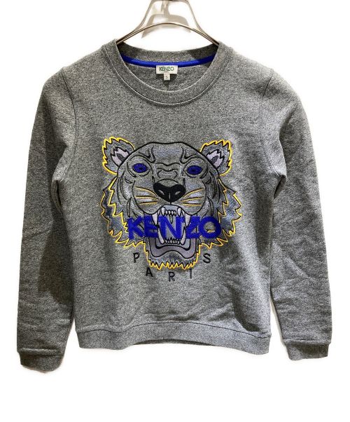 KENZO（ケンゾー）KENZO (ケンゾー) Tiger sweatshirt グレー サイズ:Sの古着・服飾アイテム