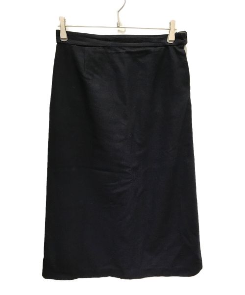 seya.（セヤ）seya. (セヤ) ウールスカート ネイビー サイズ:Mの古着・服飾アイテム