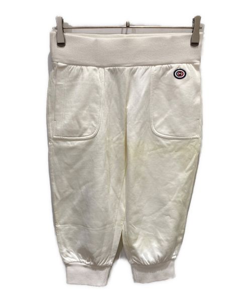 GUCCI（グッチ）GUCCI (グッチ) スウェットパンツ ホワイト サイズ:XSの古着・服飾アイテム