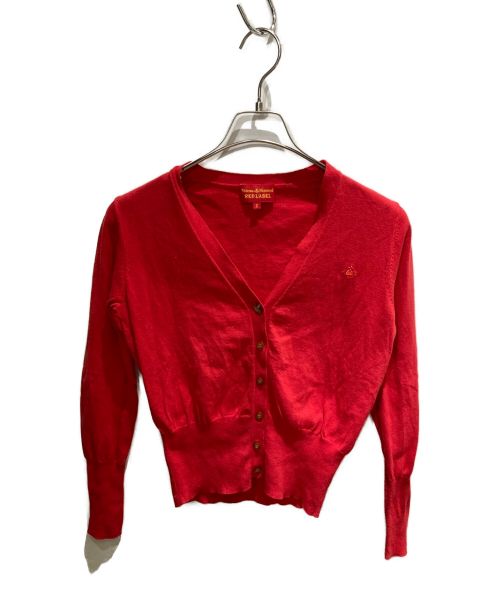 Vivienne Westwood RED LABEL（ヴィヴィアンウエストウッドレッドレーベル）Vivienne Westwood RED LABEL (ヴィヴィアンウエストウッドレッドレーベル) カーディガン レッド サイズ:2の古着・服飾アイテム