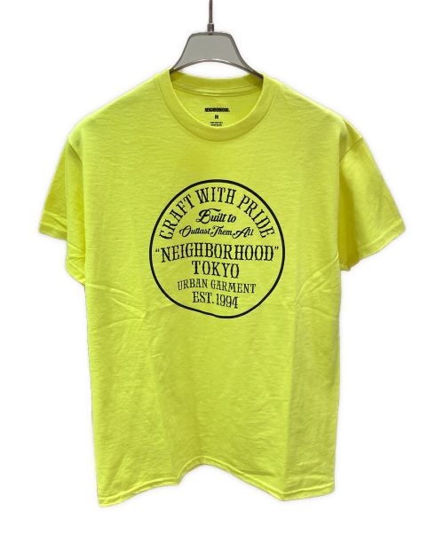 NEIGHBORHOOD（ネイバーフッド）NEIGHBORHOOD (ネイバーフッド) SPOT.TEE 黄緑 サイズ:Mの古着・服飾アイテム