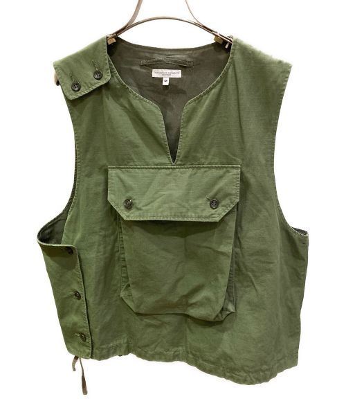 Engineered Garments（エンジニアド ガーメンツ）Engineered Garments (エンジニアド ガーメンツ) Cover Vest オリーブ サイズ:Mの古着・服飾アイテム