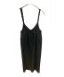 Noble (ノーブル) スラブオックスロングサロペットスカート ブラック サイズ:36：7000円