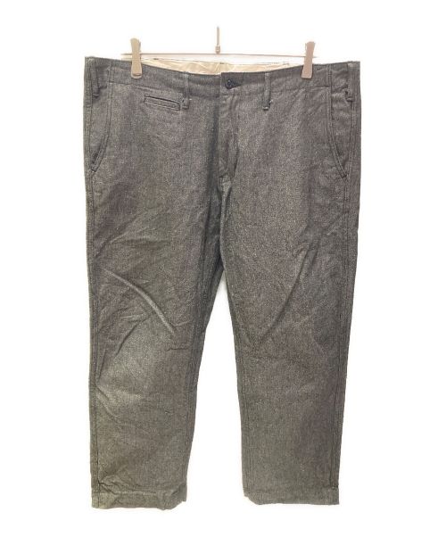 BURGUS PLUS（バーガスプラス）BURGUS PLUS (バーガスプラス) デニムパンツ　“HAKEME” Trousers グレー サイズ:38の古着・服飾アイテム