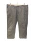 BURGUS PLUS（バーガスプラス）の古着「デニムパンツ　“HAKEME” Trousers」｜グレー