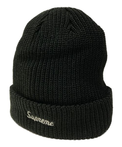SUPREME（シュプリーム）SUPREME (シュプリーム) ニット帽 ブラック サイズ:FREEの古着・服飾アイテム