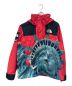 THE NORTH FACE（ザ ノース フェイス）の古着「Statue of Liberty Mountain Jacket」｜レッド