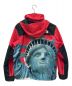 THE NORTH FACE (ザ ノース フェイス) SUPREME (シュプリーム) Statue of Liberty Mountain Jacket レッド サイズ:M：42000円