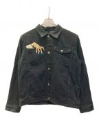 UNDERCOVERアンダーカバー）の古着「HAND Denim Jacket」｜ブラック