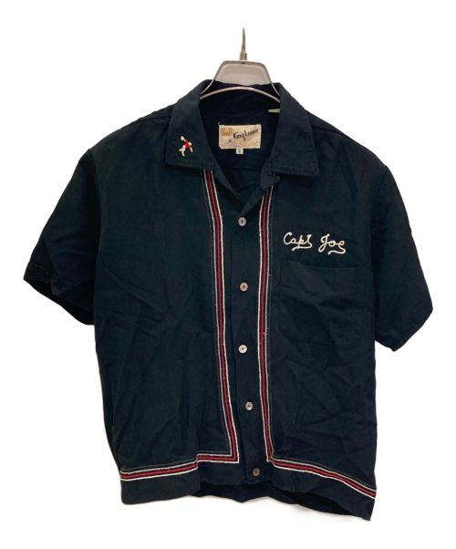 KING LOUIE（キングルイ）KING LOUIE (キングルイ) 半袖シャツ ブラック サイズ:Sの古着・服飾アイテム