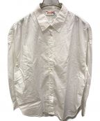 Spick and Spanスピックアンドスパン）の古着「コットンブロードパッカリングシャツ」｜ホワイト