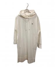 LACOSTE (ラコステ) ダンボール ジャージィワンピース ホワイト サイズ:36