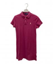POLO RALPH LAUREN (ポロ・ラルフローレン) ポロシャツワンピース パープル サイズ:M