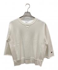 Champion (チャンピオン) ダメージ加工スウェット ホワイト サイズ:M