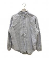 POLO RALPH LAUREN (ポロ・ラルフローレン) ストライプシャツ ブルー サイズ:XL