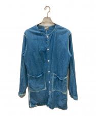 Tender (テンダー) 437製品染シャツ インディゴ サイズ:3
