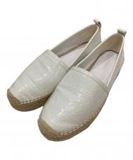 TORY BURCH (トリーバーチ) エスパドリーユ ホワイト サイズ:SIZE 7 1/2