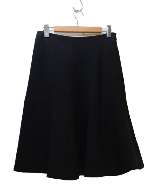 MARNI（マルニ）MARNI (マルニ) ウールデザインフレアスカート ブラック サイズ:40 GODET HEM MIDI SKIRT GOMAS03A00TW420の古着・服飾アイテム