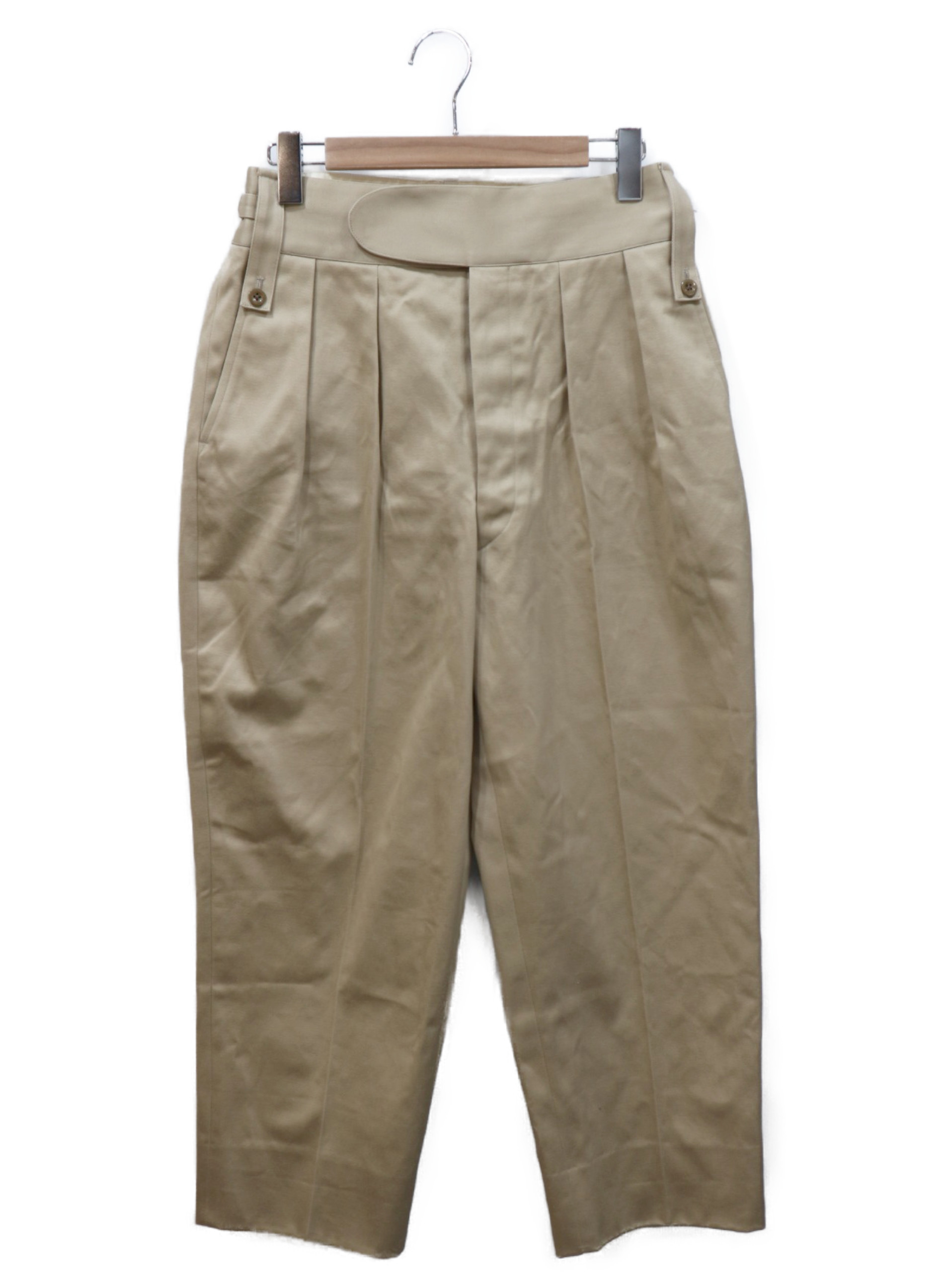 中古 古着通販 Neat ニート ホップサックベルトレスパンツ ベージュ サイズ L ブランド 古着通販 トレファク公式 Trefac Fashion