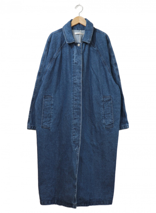 中古 古着通販 Moussy マウジー オーバーデニムコート インディゴ サイズ 1 Denim Over Coat ブランド 古着通販 トレファク公式 Trefac Fashion