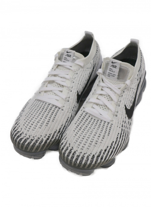 中古 古着通販 Nike ナイキ ローカットスニーカー ホワイト ブラック サイズ Us 8 Uk 7 Eur 41 ｃｍ 26 Br 39 5 Cn 260 Air Vapormax Flyknit 3 Aj6900 105 ブランド 古着通販 トレファク公式 Trefac Fashion