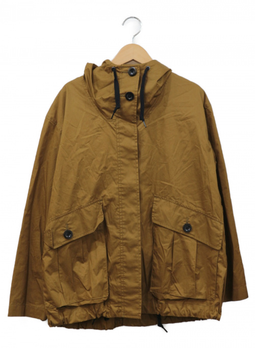 MHL（エムエイチエル）MHL (エムエイチエル) フーデッドジャケット ブラウン サイズ:Ⅱの古着・服飾アイテム