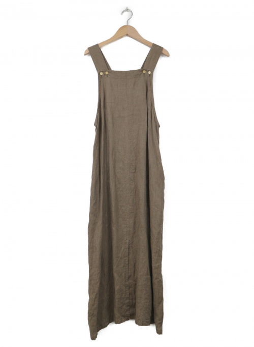 中古 古着通販 Nerine ネリネ リネンワンピース カーキ サイズ 1 ブランド 古着通販 トレファク公式 Trefac Fashion