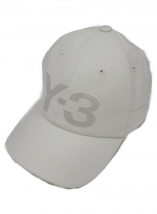Y-3（ワイスリー）Y-3 (ワイスリー) ロゴ刺繍キャップ アイボリー LOGO CAP GK0628の古着・服飾アイテム