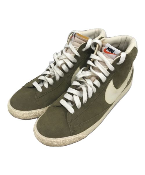 中古・古着通販】NIKE (ナイキ) BLAZER MID PRM VNTG カーキ×ホワイト サイズ:（US）11（UK）10（EUR）45（ｃｍ）29｜ブランド・古着通販  トレファク公式【TREFAC FASHION】