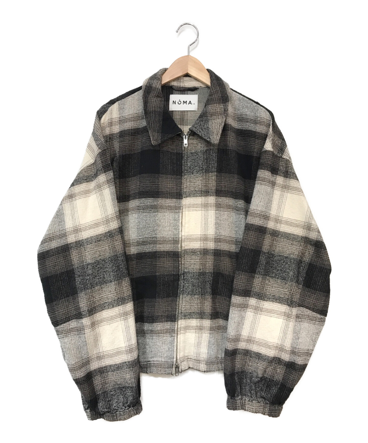 NOMA t.d. オンブレチェックジャケット ブルゾン 3