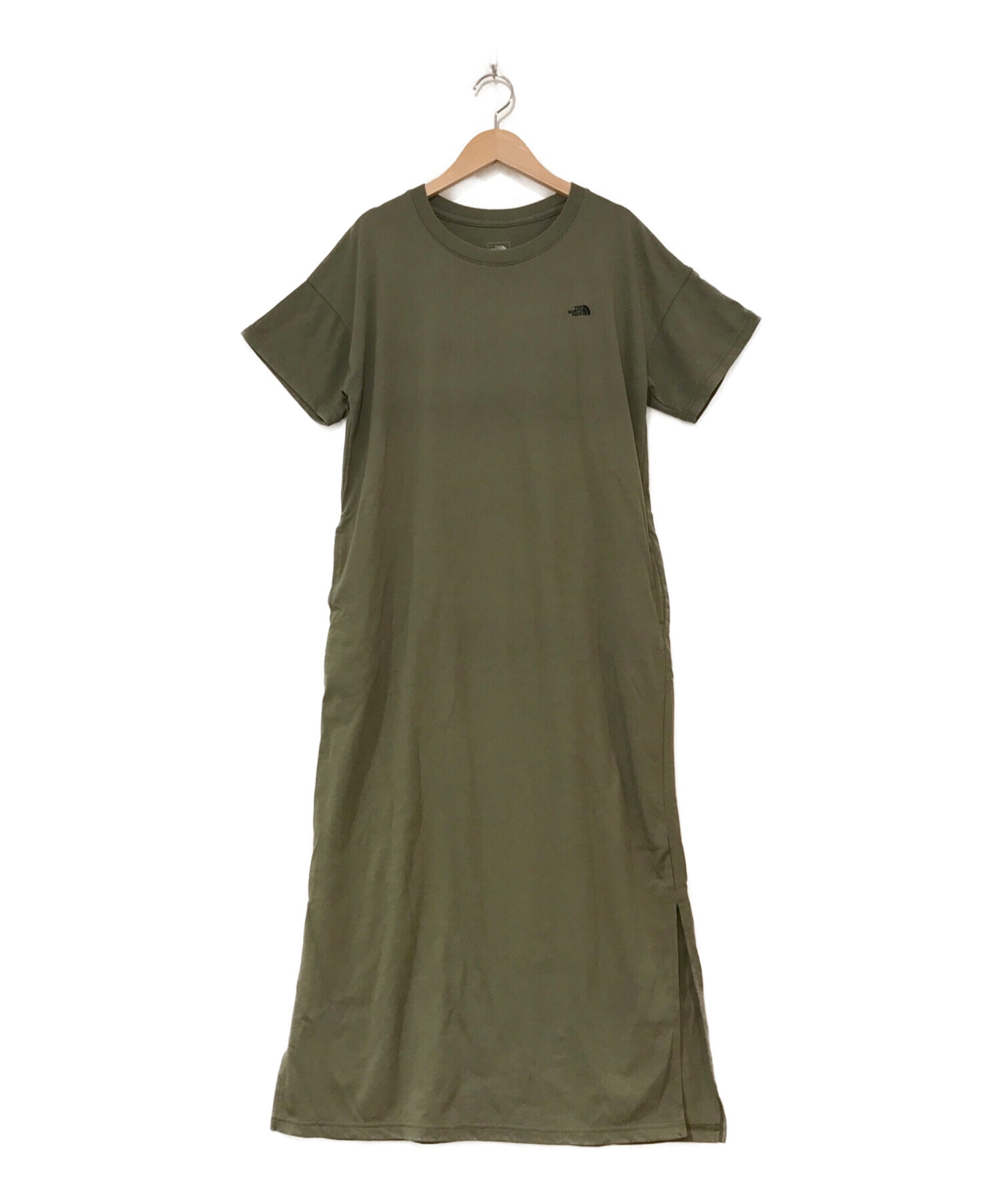 中古 古着通販 The North Face ザ ノース フェイス カットソーワンピース カーキ サイズ Xl ブランド 古着通販 トレファク公式 Trefac Fashion