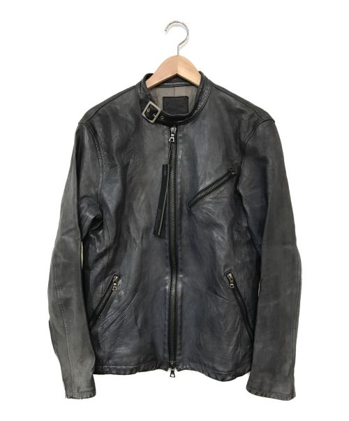 中古 古着通販 Isamu Katayama Backlash イサムカタヤマ バックラッシュ シングルライダースジャケット ブラック サイズ L ブランド 古着通販 トレファク公式 Trefac Fashion