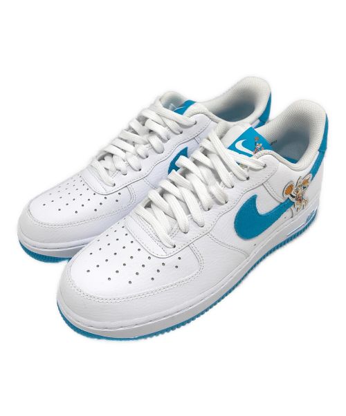 中古・古着通販】NIKE (ナイキ) AIR FORCE 1 '07(エア フォース 1 '07) ホワイト×ブルー サイズ:(US)8.5  (UK)7.5 (EUR)42 (ｃｍ)26.5 (BR)40 (CN)265｜ブランド・古着通販 トレファク公式【TREFAC FASHION】