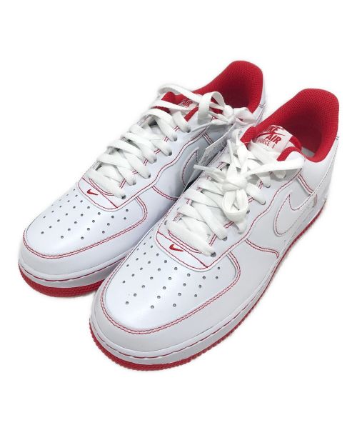 中古・古着通販】NIKE (ナイキ) AIR FORCE 1 LOW(エアーフォース1ロウ) ホワイト×レッド サイズ:(US)8.5 (UK)7.5  (EUR)42 (ｃｍ)26.5 (BR)40 (CN)265｜ブランド・古着通販 トレファク公式【TREFAC FASHION】