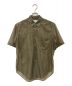 COMME des GARCONS SHIRT（コムデギャルソンシャツ）の古着「総柄シースルーシャツ」｜ベージュ