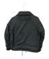 DIESEL (ディーゼル) インナーショルダーストラップダウンジャケット ブラック×オレンジ サイズ:S：7800円