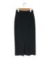 GALERIE VIE (ギャルリーヴィー) ウールナイロン Iラインマキシスカート ブラック サイズ:32：4800円