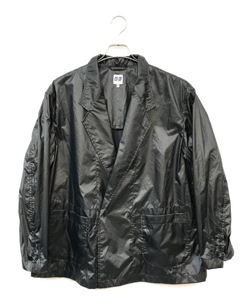 AiE（エーアイイー）AiE (エーアイイー) リップストップパッカブルジャケット ブラック サイズ:Mの古着・服飾アイテム