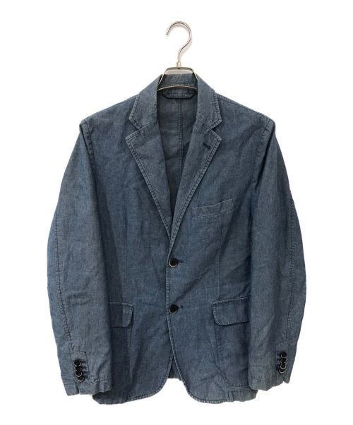BARENA（バレナ）BARENA (バレナ) シャンブレーテーラードジャケット サックスブルー サイズ:50の古着・服飾アイテム
