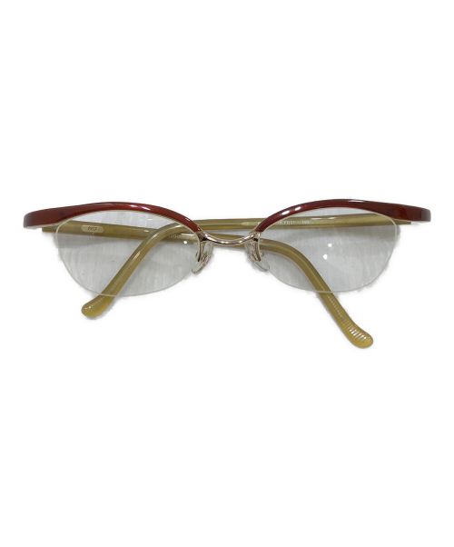 999.9（フォーナインズ）999.9 (フォーナインズ) ハーフリム伊達眼鏡の古着・服飾アイテム