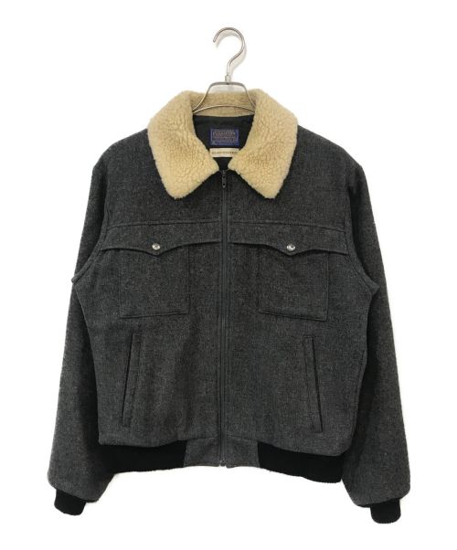 PENDLETON（ペンドルトン）PENDLETON (ペンドルトン) ウールランチジャケット グレー サイズ:Mの古着・服飾アイテム