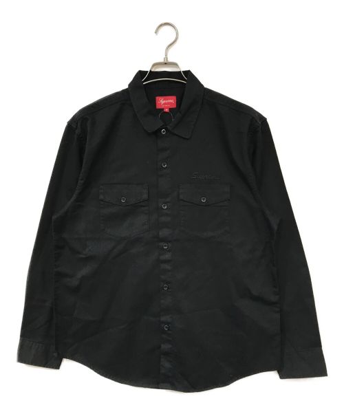 SUPREME（シュプリーム）SUPREME (シュプリーム) Raymond Pettibon Work Shirt ブラック サイズ:Mの古着・服飾アイテム