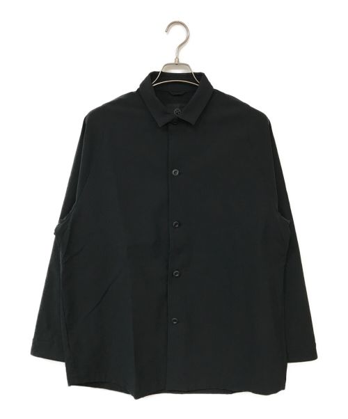 teatora（テアトラ）teatora (テアトラ) CARTRIDGE SHIRT SOLOMODULE ブラック サイズ:不明の古着・服飾アイテム
